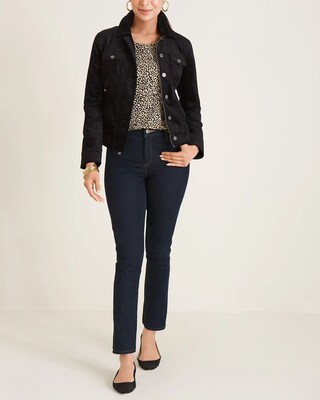 Black Velveteen Jacket