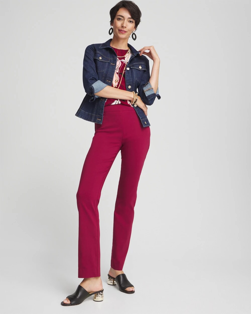 Brigitte™ Slim Pull-On Pants