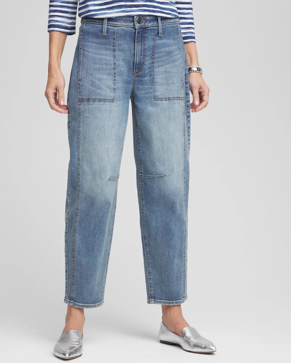 Utility Tapered Jeans click to view larger image.