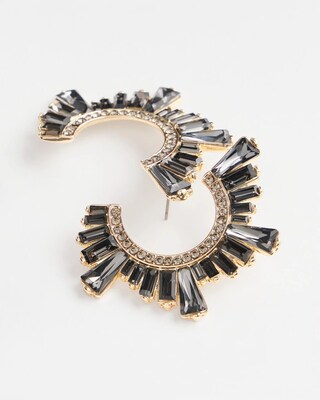 No Droop™ Front to Back Embellished Earrings