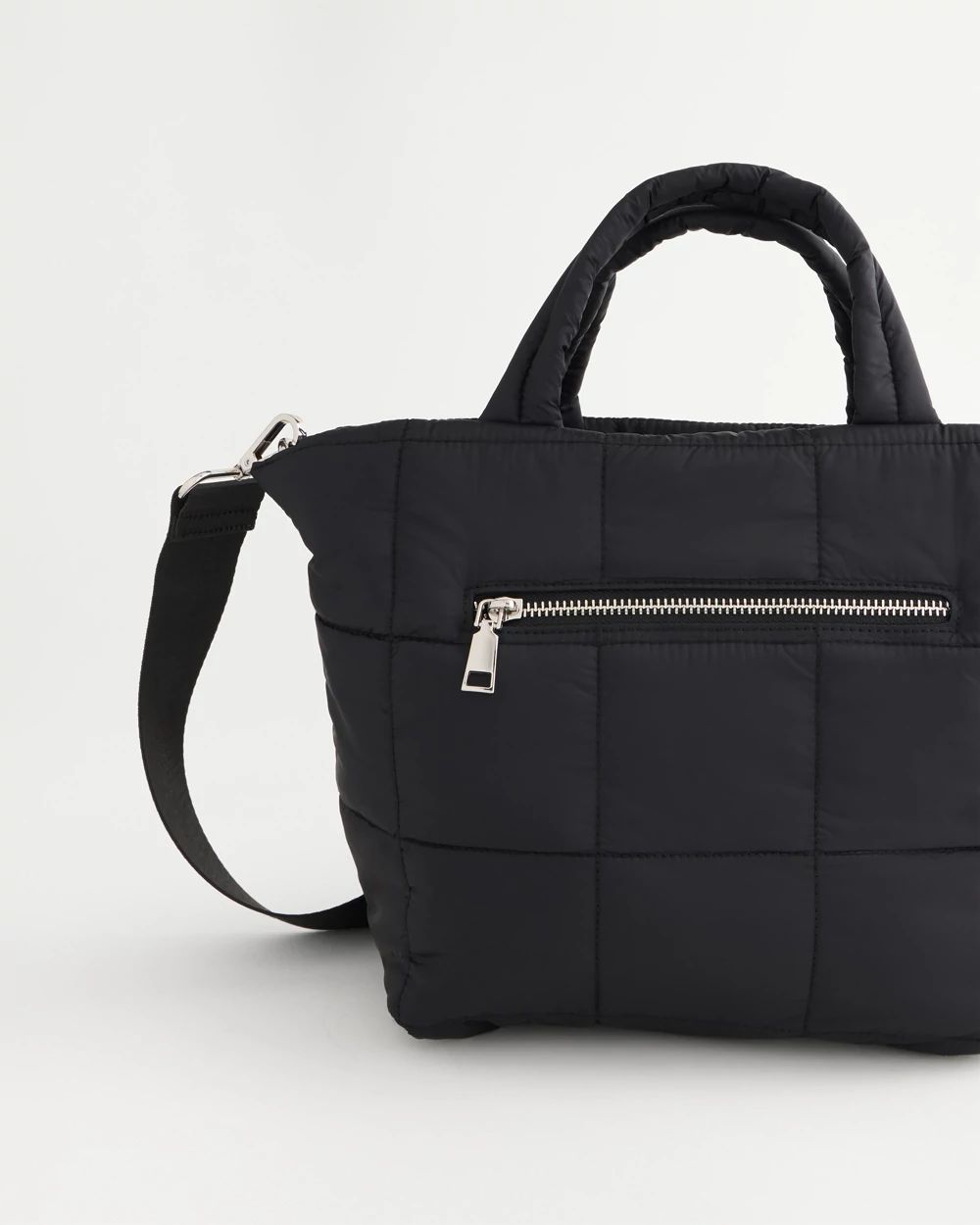 Quilted Tote Bag click to view larger image.