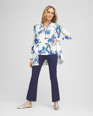 Juliet Cropped Kick Flare Pants click to view larger image.