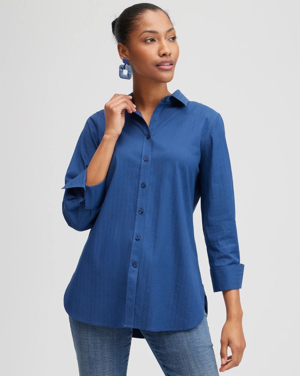 No Iron™ Stretch Double CC Shirt