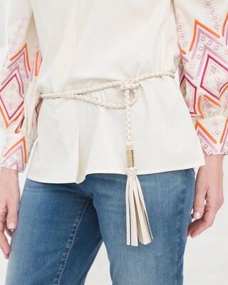 Leather Rope Belt