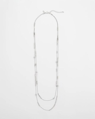 Hexie Multi-Strand Necklace click to view larger image.