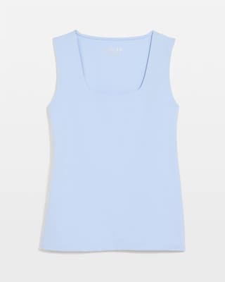 Contour Cotton™ Square Neck Tank click to view larger image.