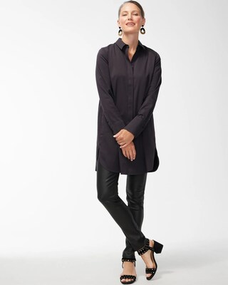 No Iron™ Stretch Pocket Maxi Tunic