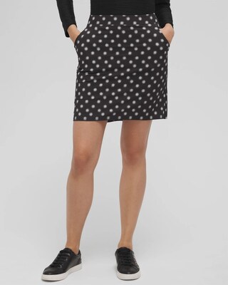 Zenergy® UPF Polka Dot Pleat Skort
