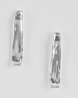 No Droop® Silver Tone Earrings