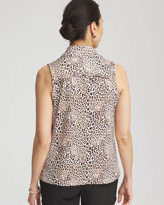 Zenergy® UPF Sleeveless Ruffle Polo click to view larger image.