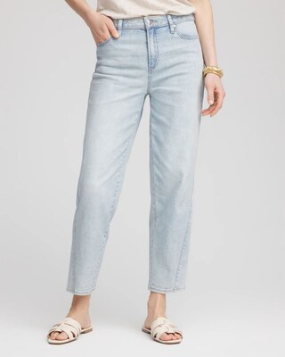 Tapered Leg Jeans