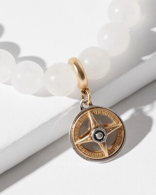 Compass Drop Off Stretch Bracelet