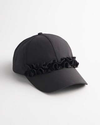 Neema UPF Satin Ruffle Baseball Cap click to view larger image.