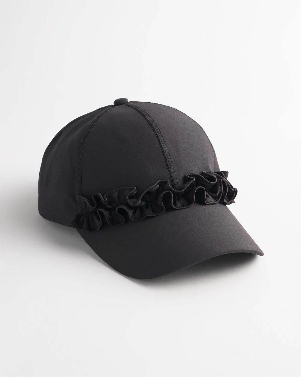 Neema UPF Satin Ruffle Baseball Cap click to view larger image.