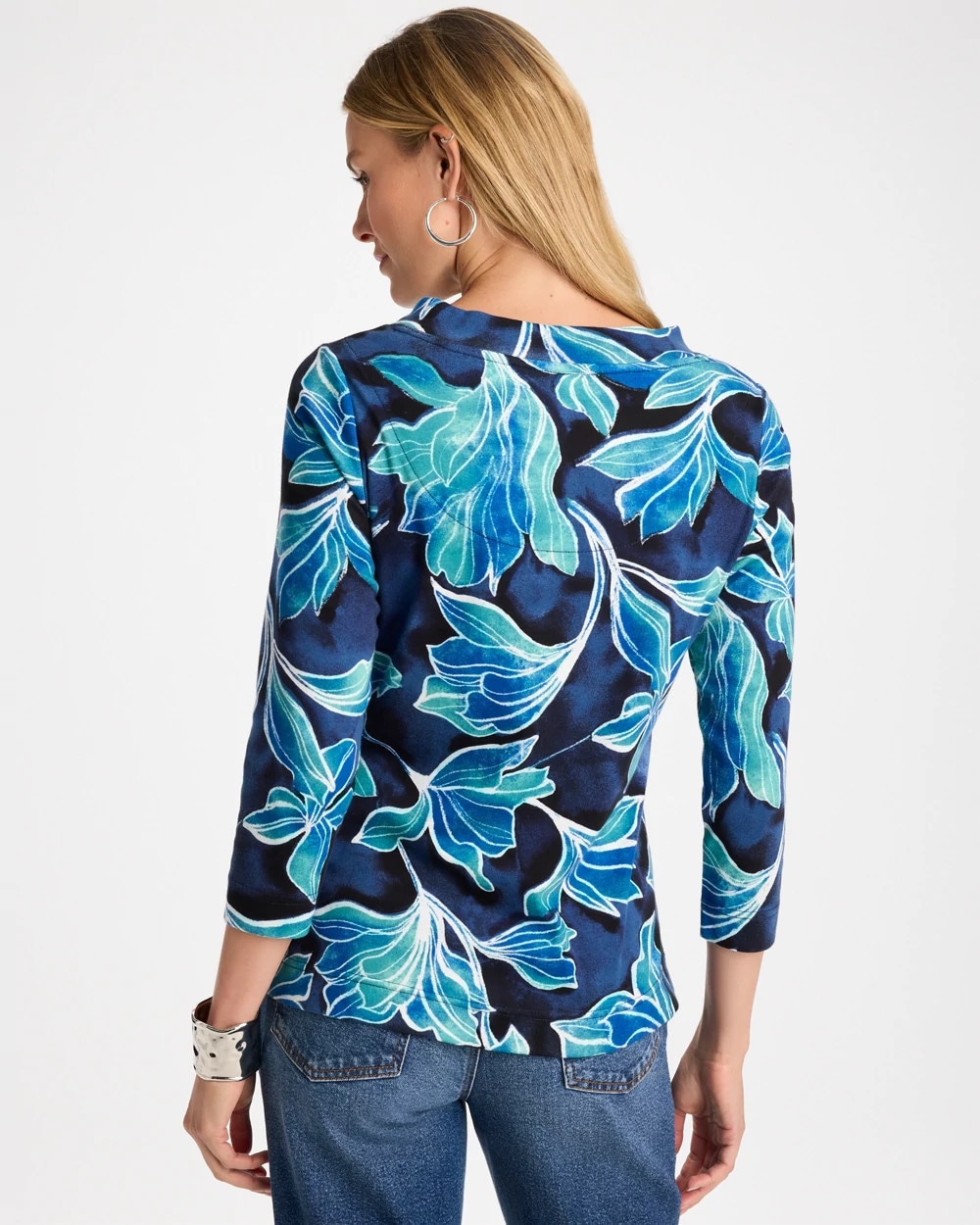 Artisanal Pima Cotton 3/4 Sleeve Tee