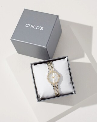 Mixed Metal Watch