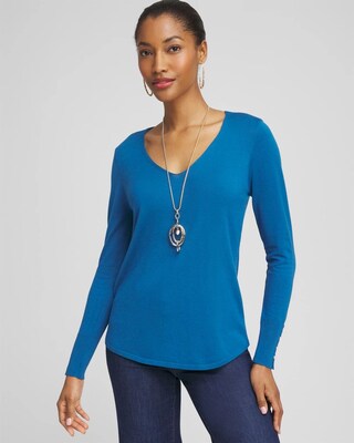 Ella V-Neck Pullover Sweater