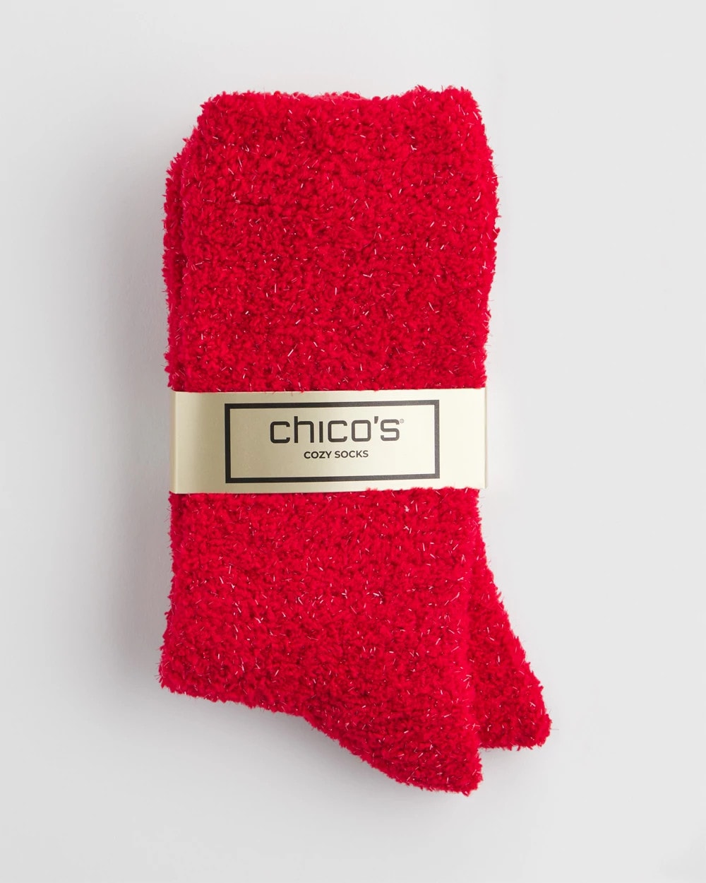 Red Cozy Socks