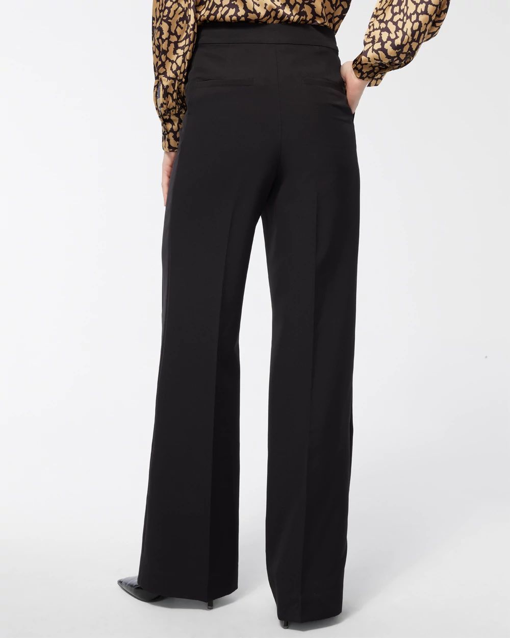 Black Label Wide Leg Trousers