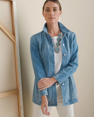 Elongated Denim Jacket