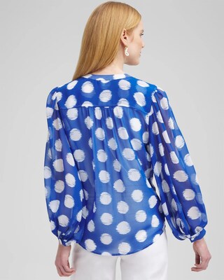 Ikat Dots Blouse click to view larger image.