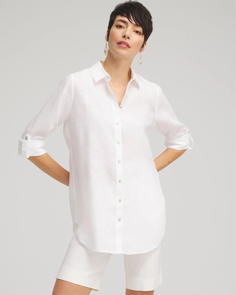 No Iron™ Linen Tunic