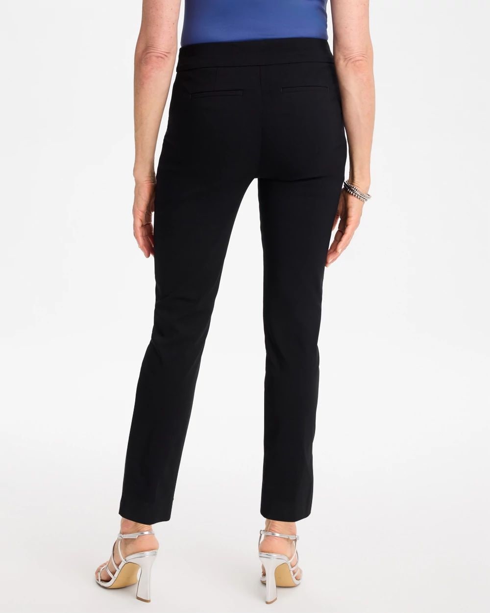 Brigitte™ Slim Pull-On Ankle Pants click to view larger image.