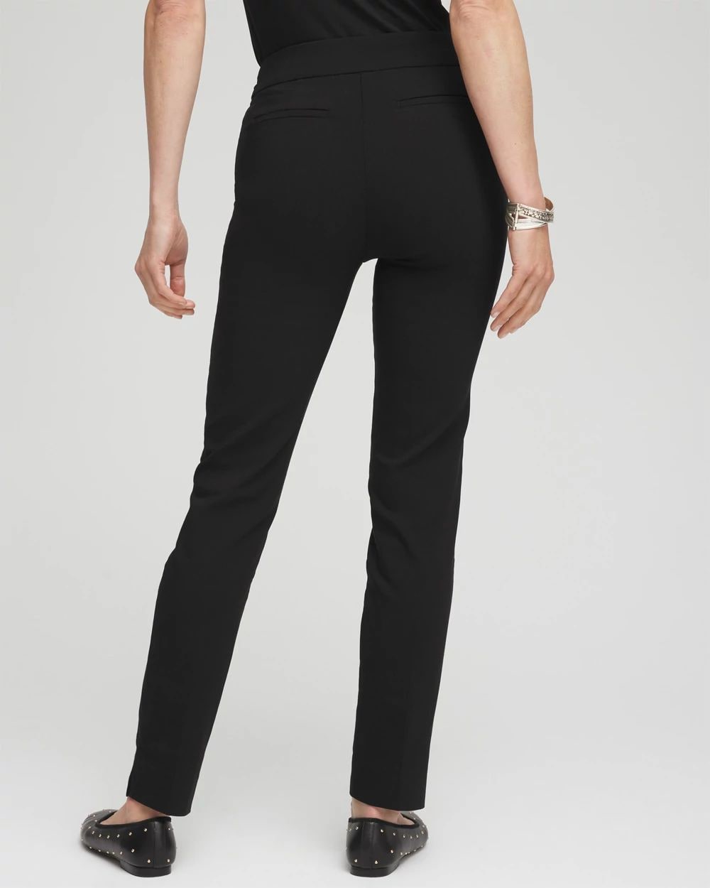 Brigitte™ Slim Pull-On Ankle Pants click to view larger image.