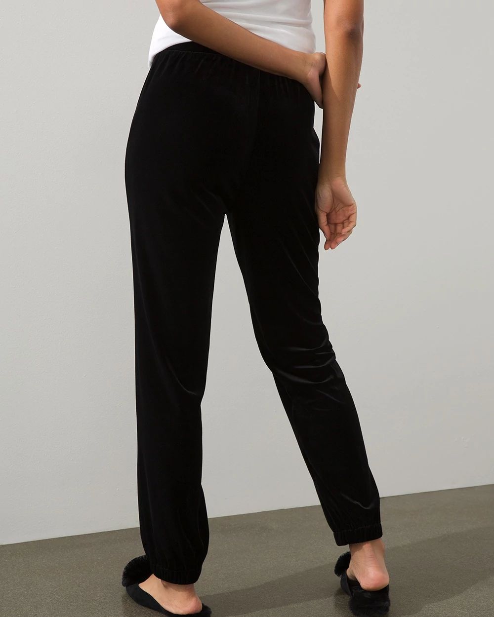Travelers Collection Velvet Joggers