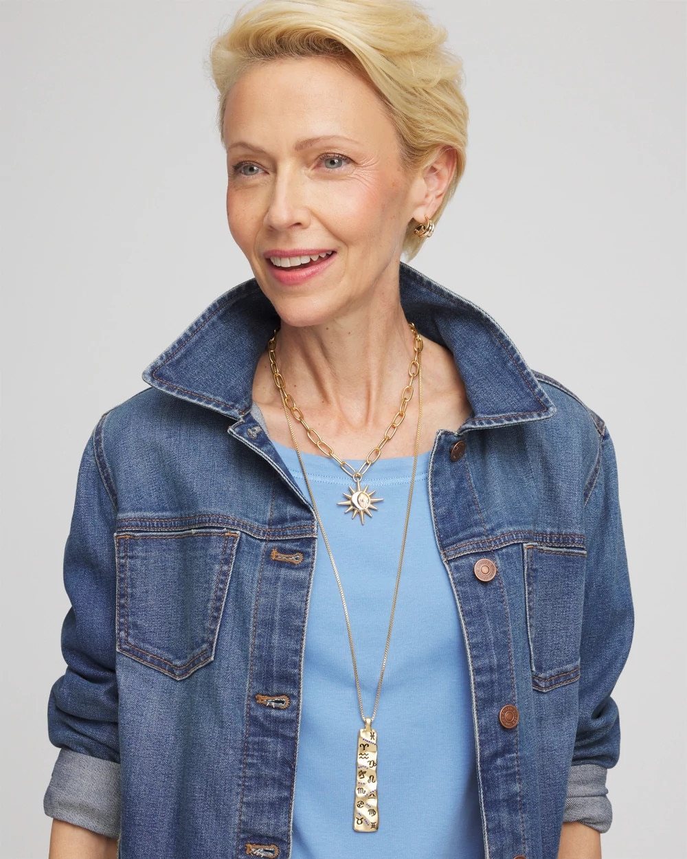 Convertible Zodiac Pendant Necklace