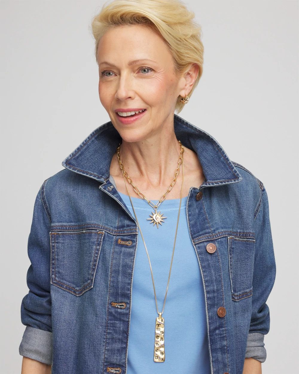 Convertible Zodiac Pendant Necklace