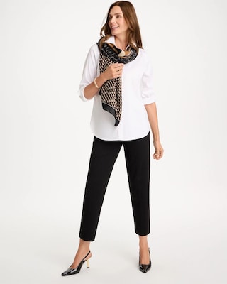 Juliet Striped Tapered Ankle Pants