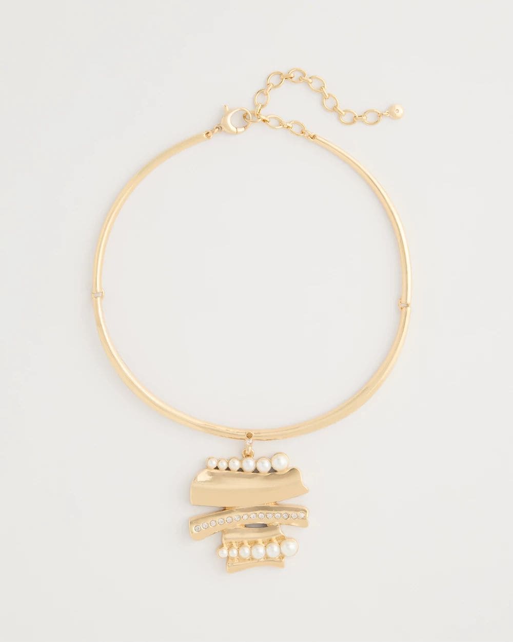 Estate Finds Collection Pendant Collar Necklace