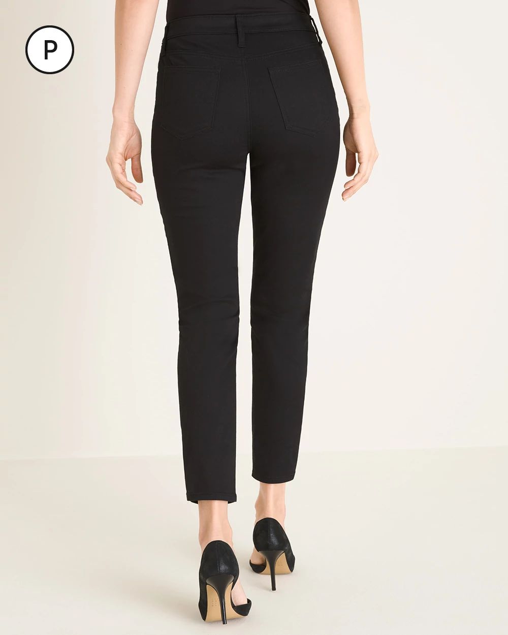 So Slimming Petite Girlfriend Ankle Jeans