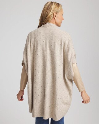 Embellished Cocoon Ruana click to view larger image.