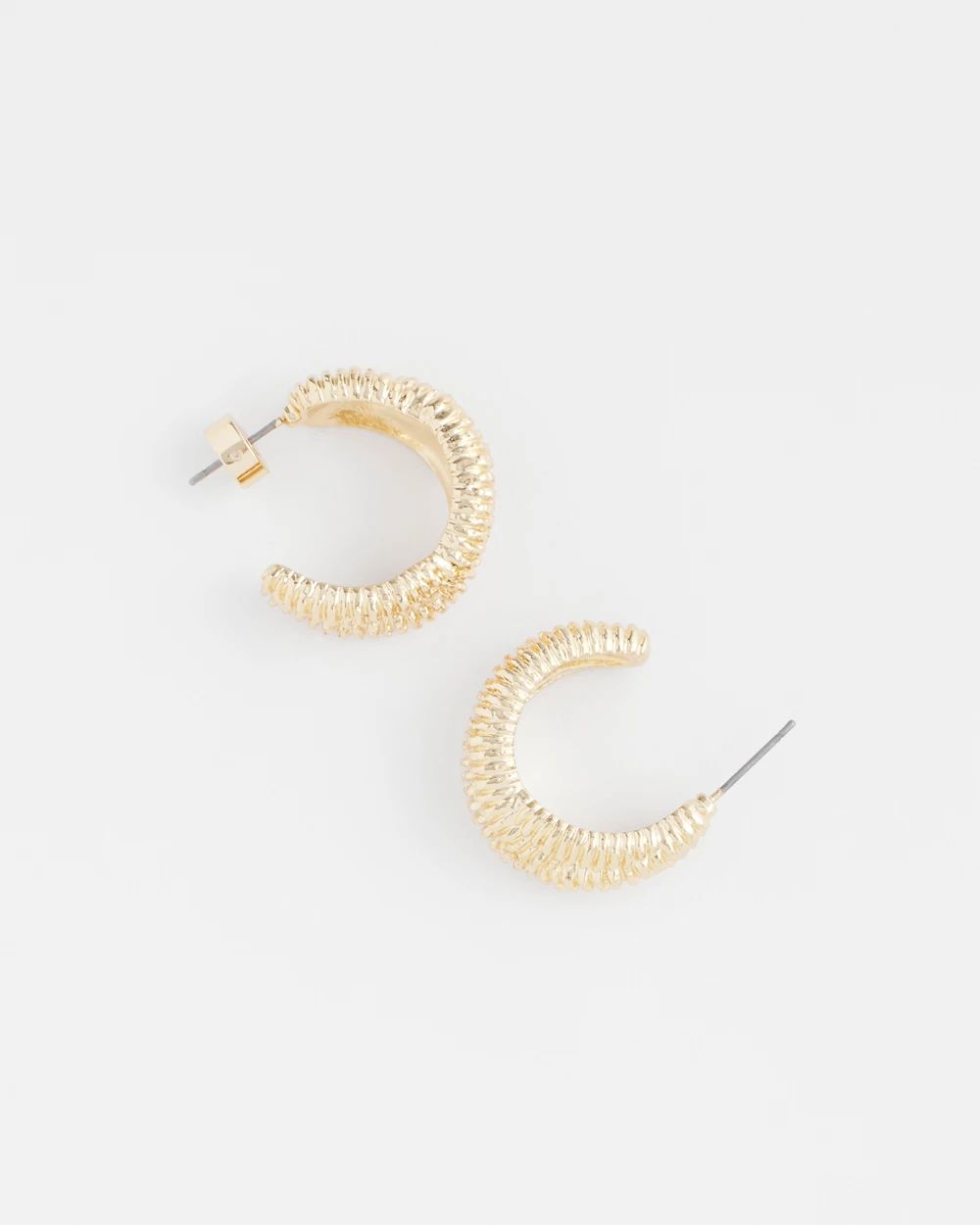 Twisted Hoop Earrings