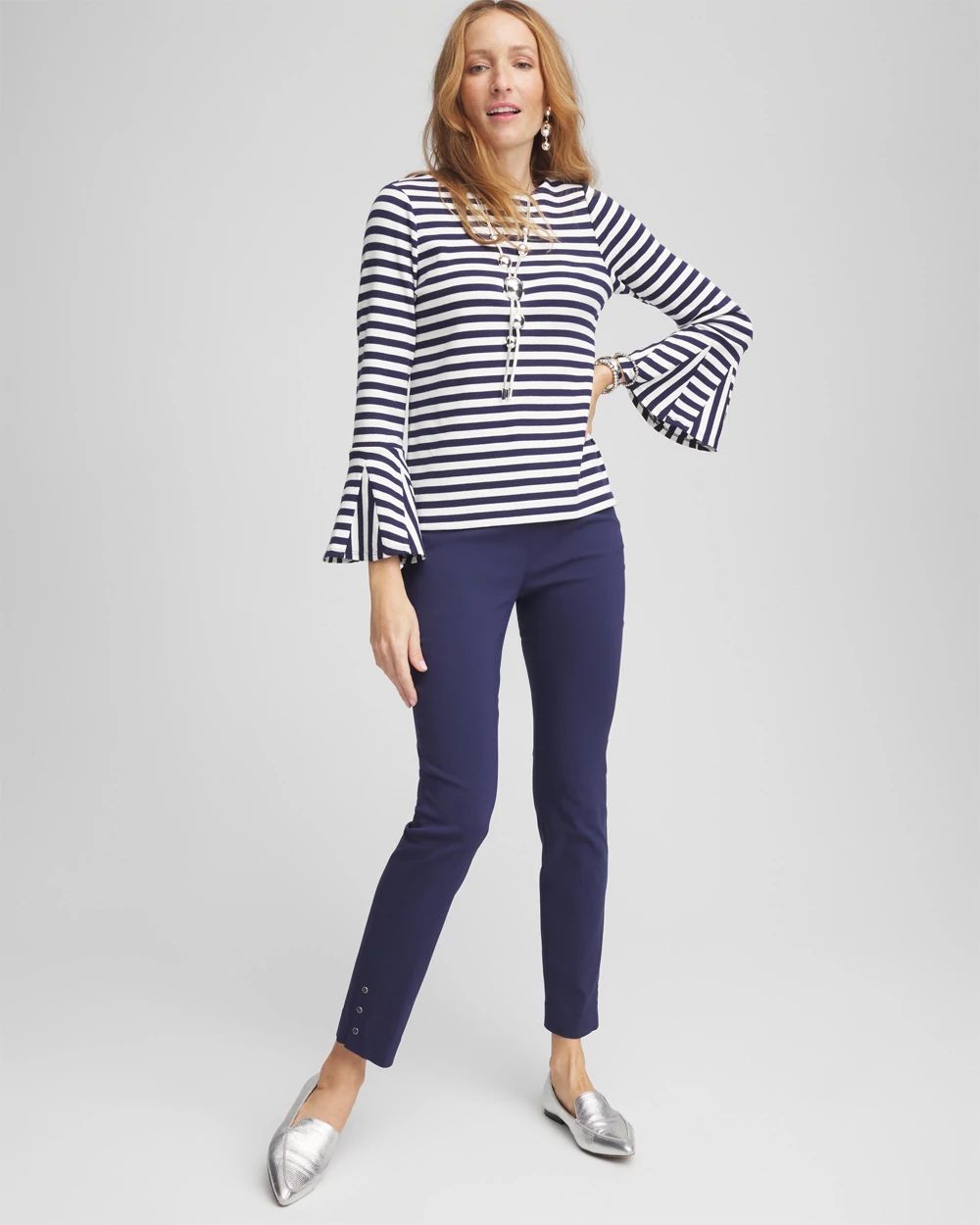 Petite Brigitte 180 Slim Ankle Pants
