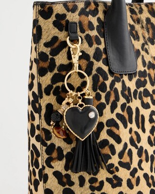 Animal Print Bag Charm click to view larger image.