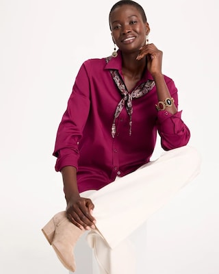 No Iron™ Stretch Shirt click to view larger image.