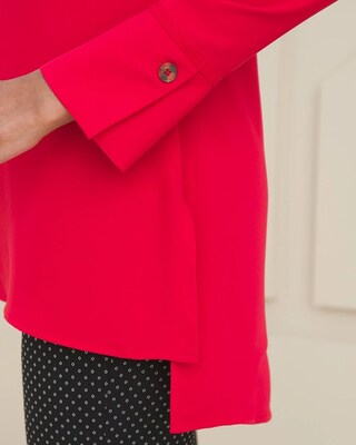 Button-Trim Tunic