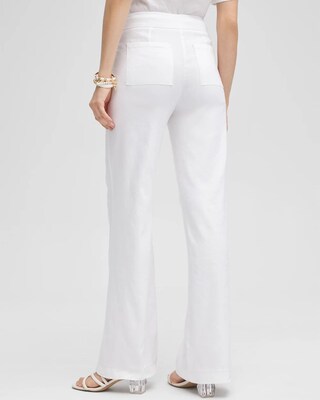 Linen Stretch Relaxed Pants click to view larger image.