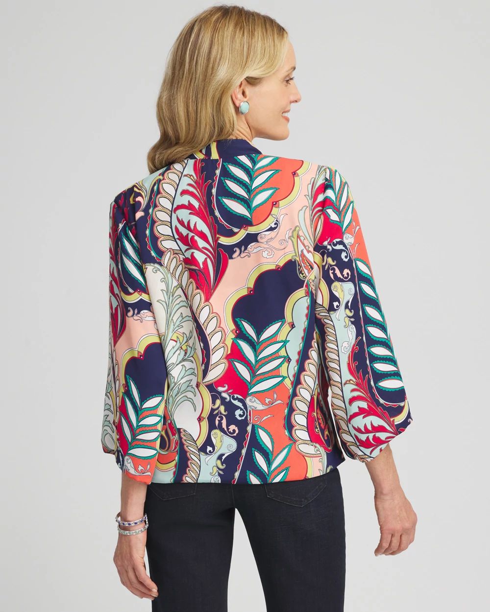Tie Front Kimono