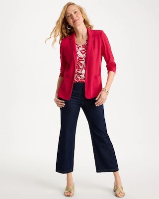 Slub Knit Blazer click to view larger image.