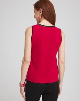 Zenergy® Luxe Cashmere Blend Ballchain Tank