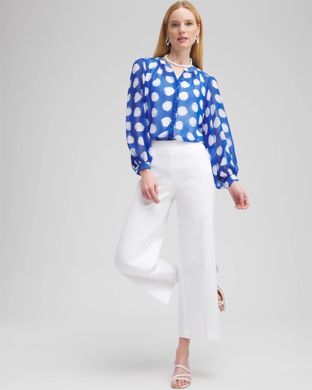 Ikat Dots Blouse