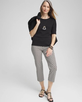 Jewel Neck Tee