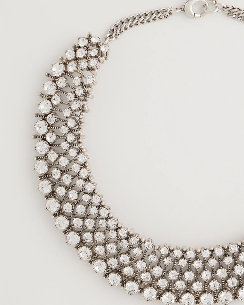 Daily Diamonds Collection Bib Necklace click to view larger image.