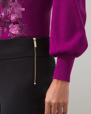 Ava Side Zip Ankle Pants