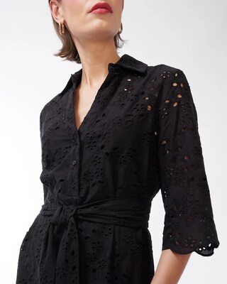 Black Label Eyelet Dress