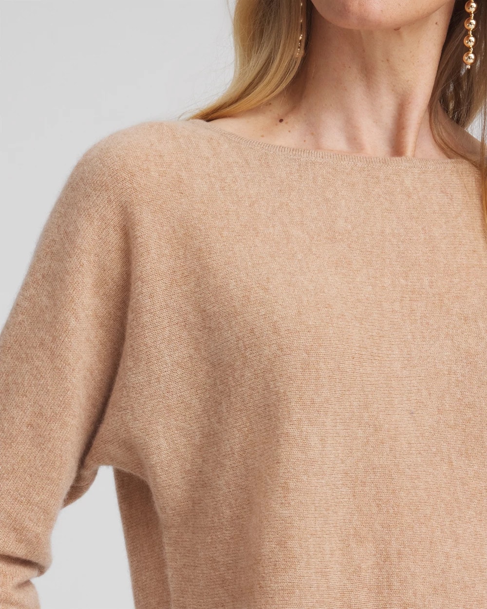 Cashmere Bateau Neck Sweater